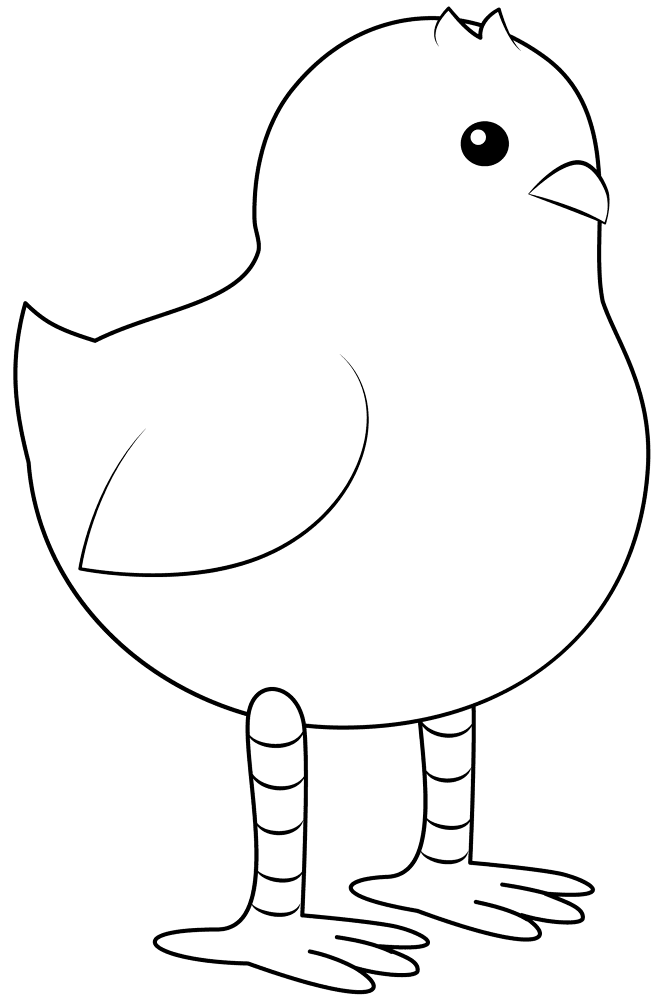 Chick Coloring Page Md Coloring Page — Free Printable — free printable coloring page