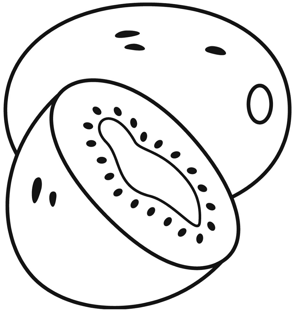 Kiwi Coloring Page Md Coloring Page — Free Printable — free printable coloring page