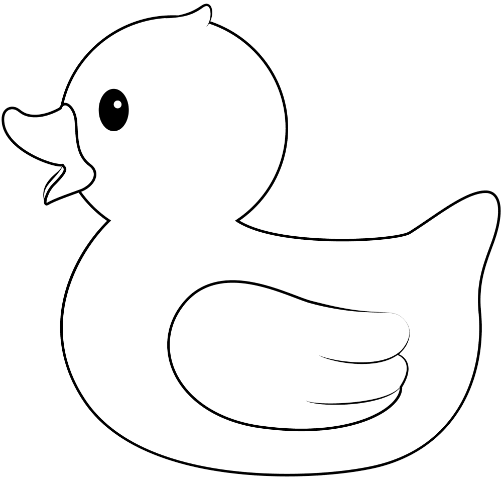 Rubber Duck Coloring Page Md Coloring Page — Free Printable — free printable coloring page