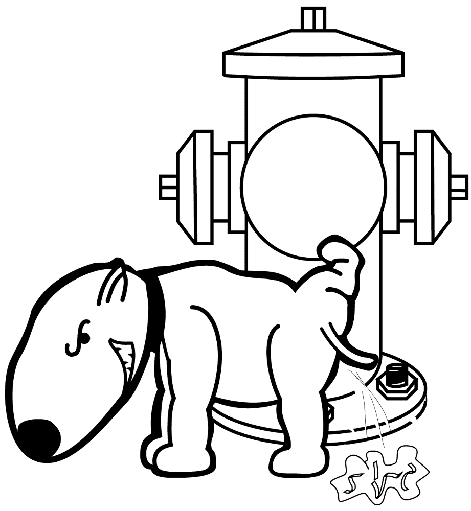 Dog Coloring Page Md Coloring Page — Free Printable — free printable coloring page