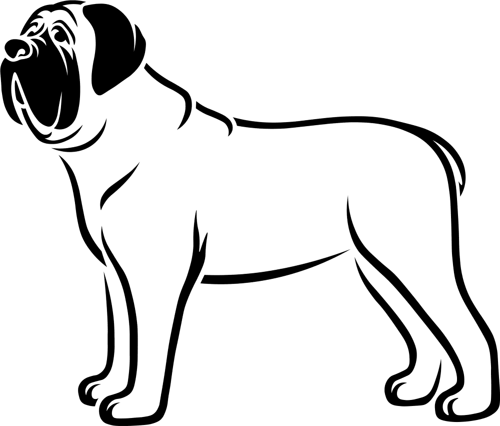 Mastiff Coloring Page Md Coloring Page — Free Printable — free printable coloring page