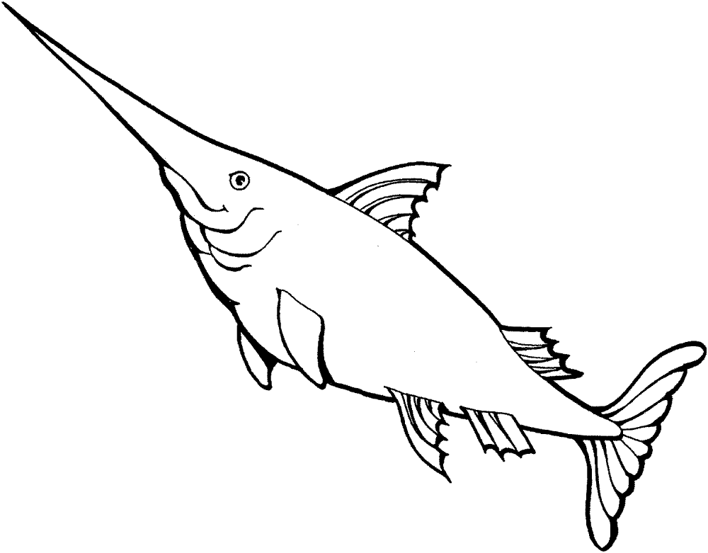 Swordfish 3 Coloring Page Md Coloring Page — Free Printable — free printable coloring page