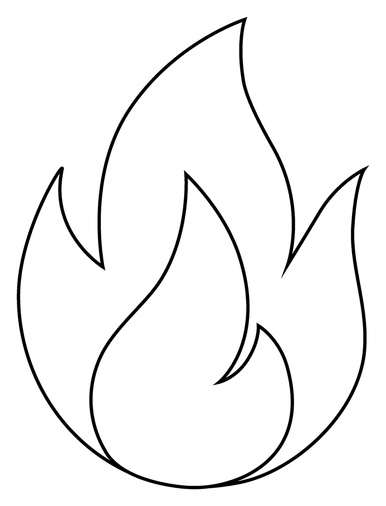 1020 Fire Emoji Coloring Page Md Coloring Page — Free Printable — free printable coloring page