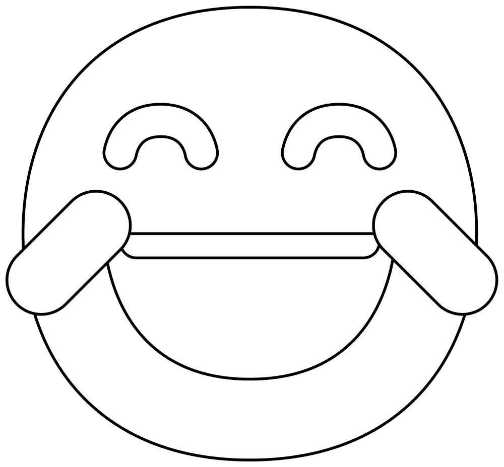 8 Face With Tears Of Joy Emoji 1f602 Coloring Page Md Coloring Page — Free Printable — free printable coloring page