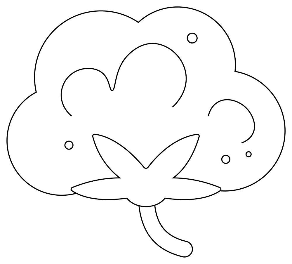 Cotton Coloring Page Md Coloring Page — Free Printable — free printable coloring page