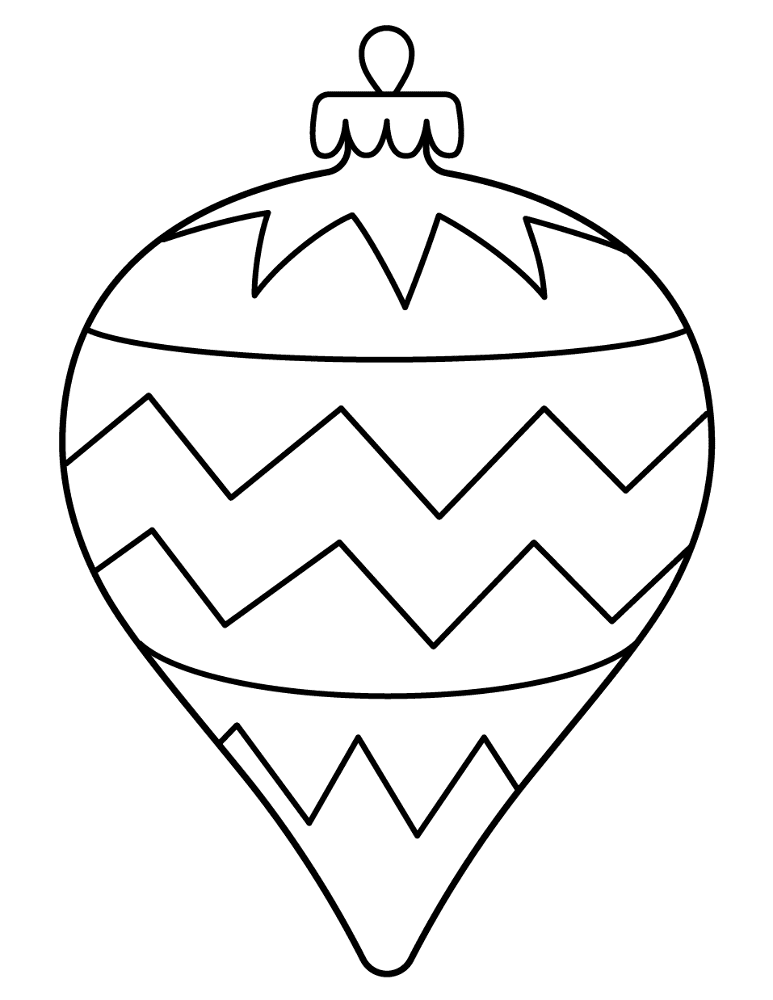 Christmas Ball 5 Coloring Page Md Coloring Page — Free Printable — free printable coloring page