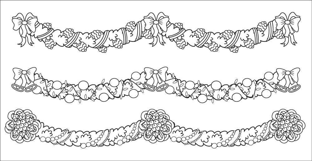 Christmas Borders Coloring Page Md Coloring Page — Free Printable — free printable coloring page