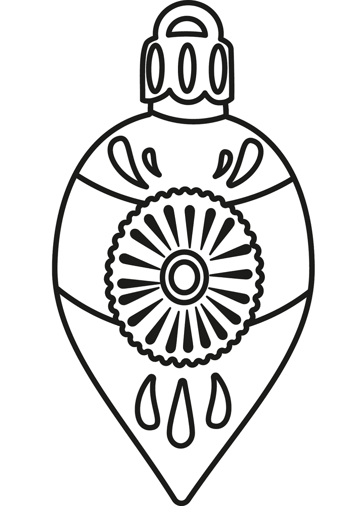 Christmas Ornament 6 Coloring Page Md Coloring Page — Free Printable — free printable coloring page