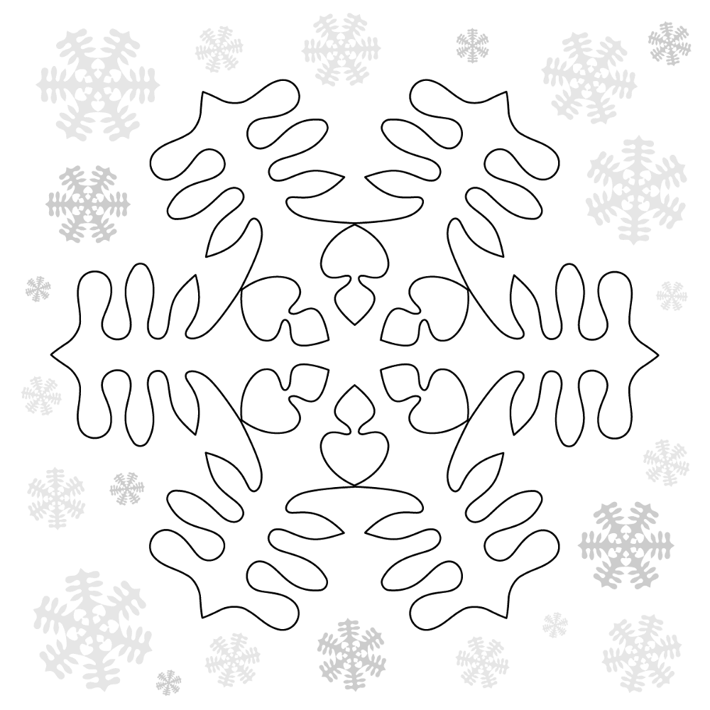 Snowflake 7 Coloring Page Md Coloring Page — Free Printable — free printable coloring page