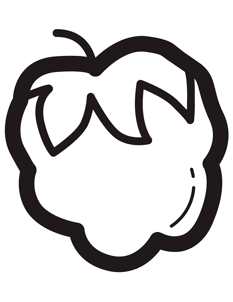 3244983 Fruit Fruits Raspberry Coloring Page Md Coloring Page — Free Printable — free printable coloring page
