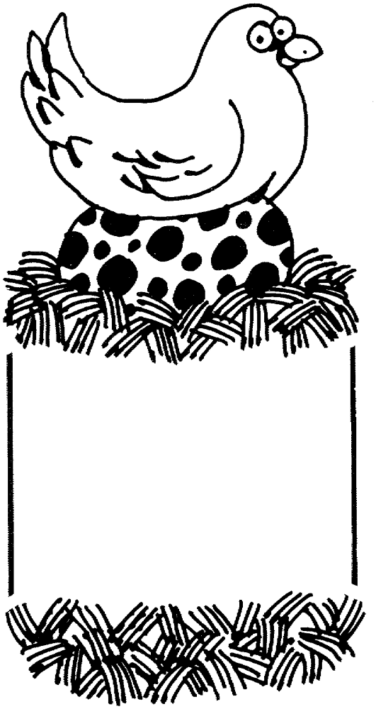 Chicken And Big Egg Coloring Page Md Coloring Page — Free Printable — free printable coloring page