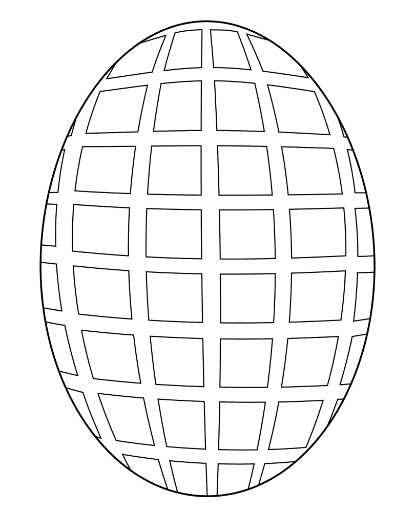 Egg Mosaic Coloring Pages Md Coloring Page — Free Printable — free printable coloring page