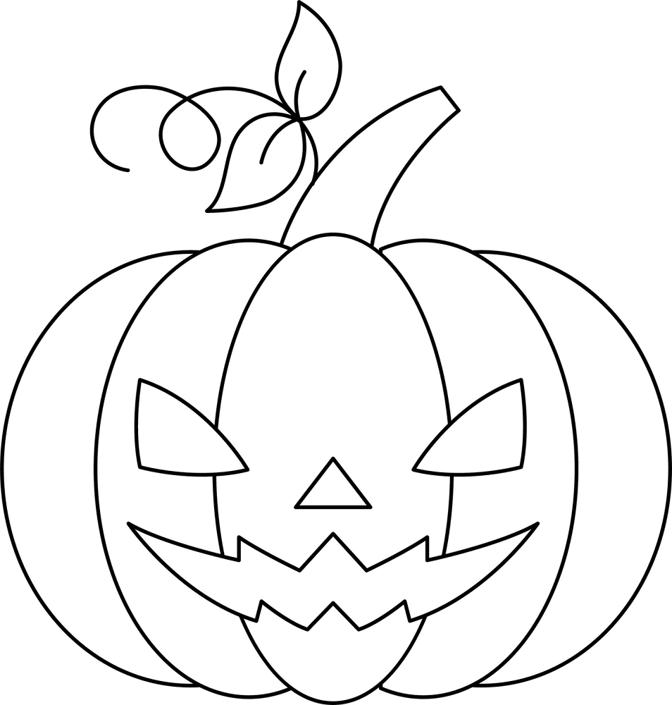 Jack O Lantern 2 Coloring Page Md Coloring Page — Free Printable — free printable coloring page