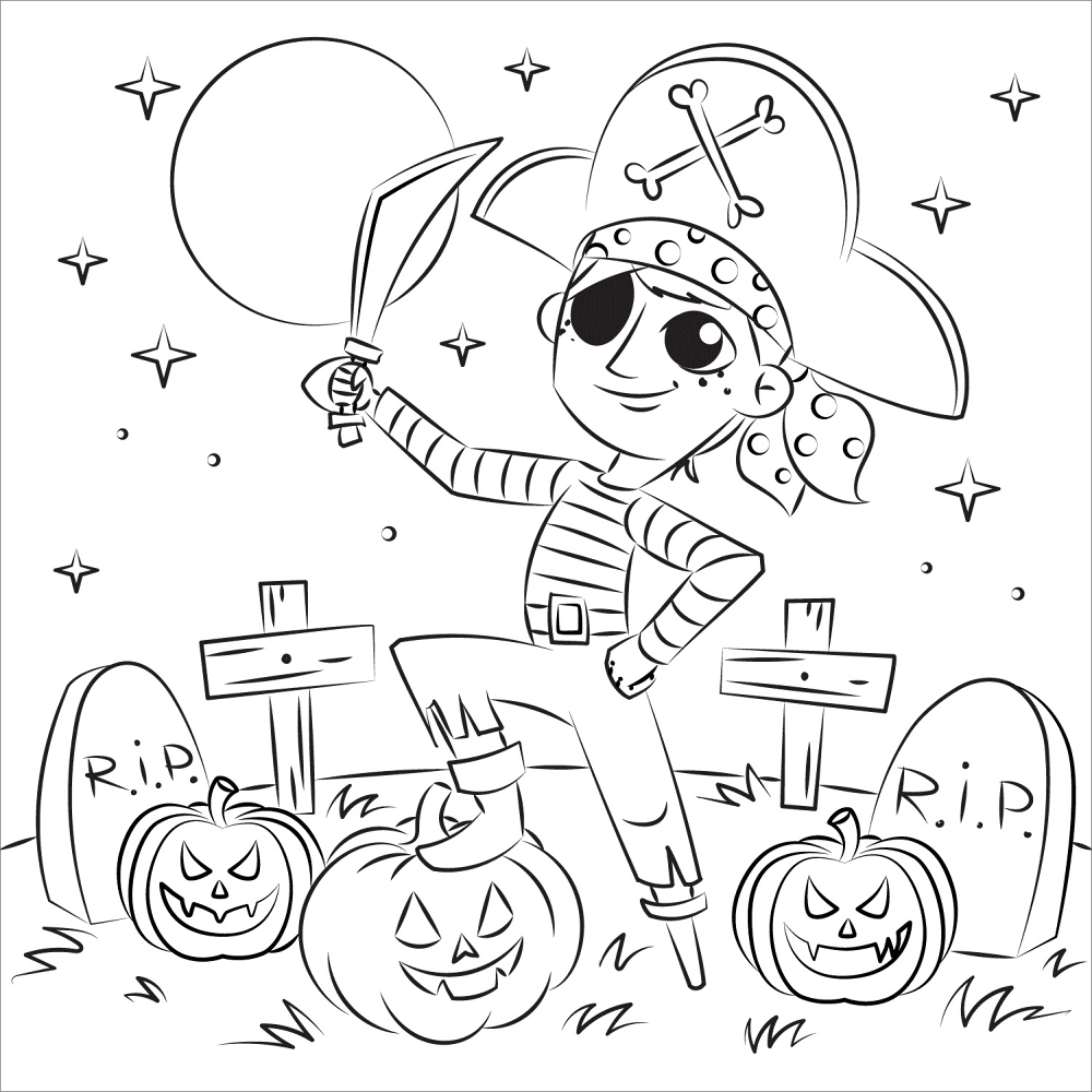 Pirate Coloring Page Md Coloring Page — Free Printable — free printable coloring page