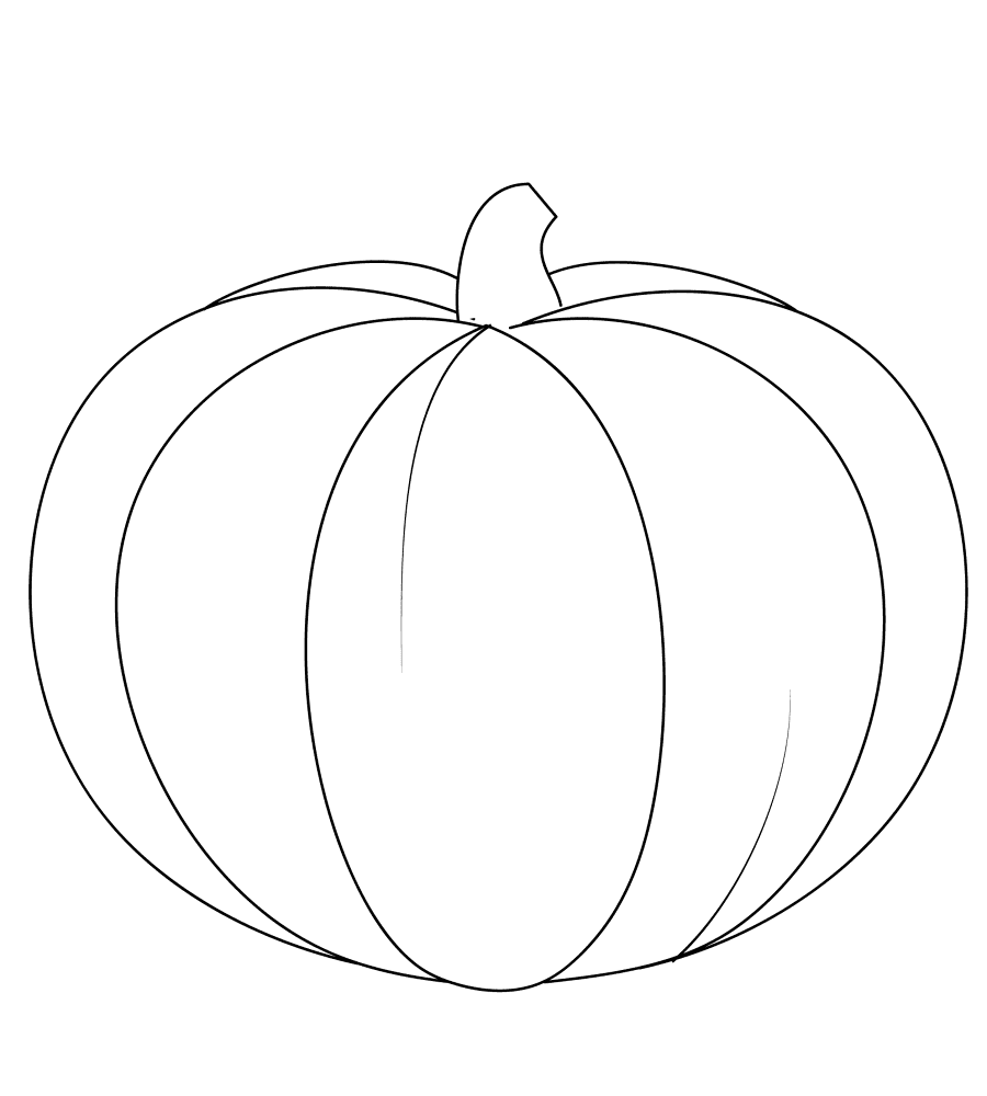 Pumpkin Coloring Page Md Coloring Page — Free Printable — free printable coloring page