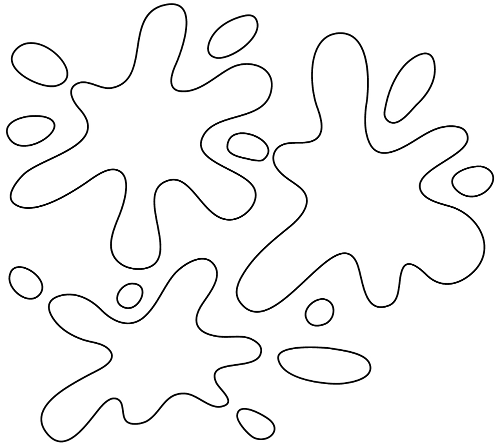 Splats Coloring Page Md Coloring Page — Free Printable — free printable coloring page