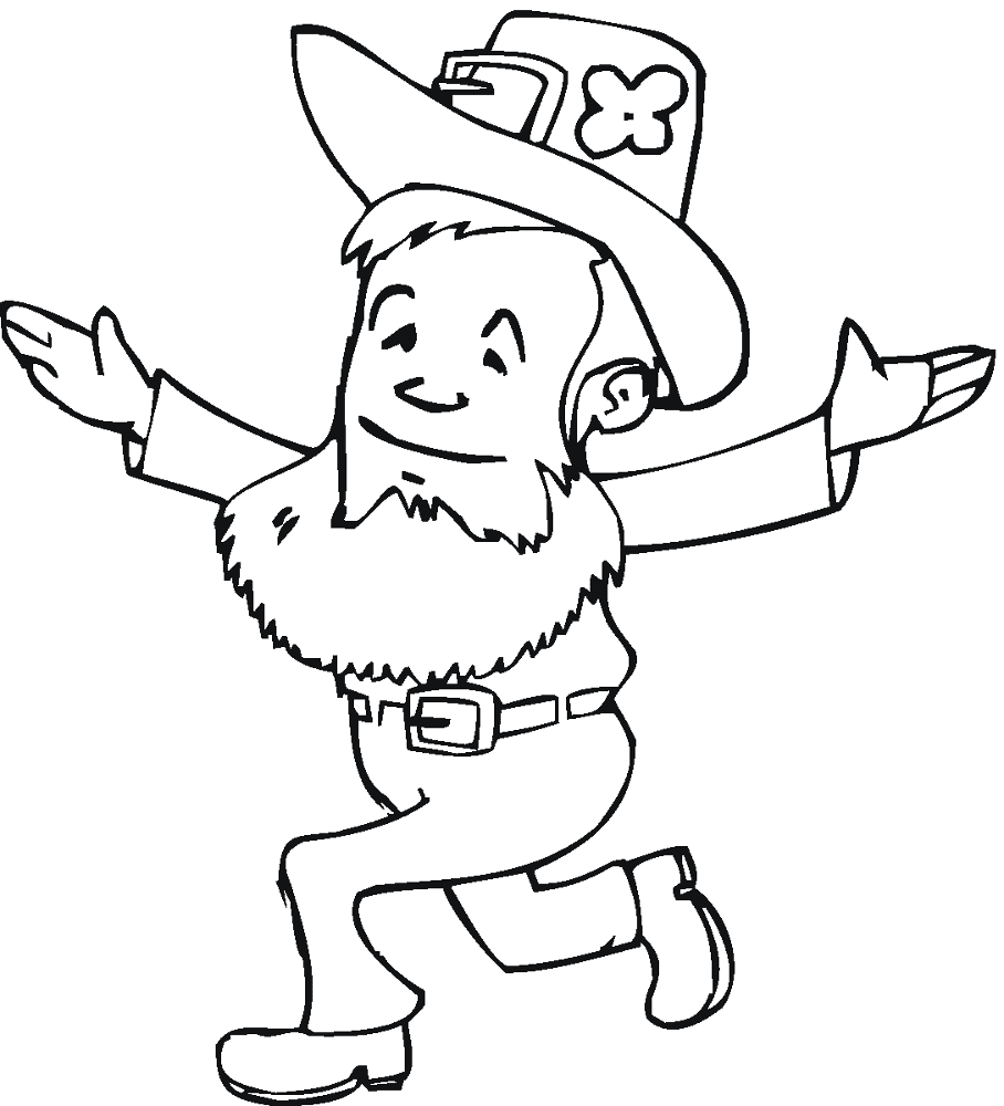 St Patricks Day 14 Coloring Page Md Coloring Page — Free Printable — free printable coloring page