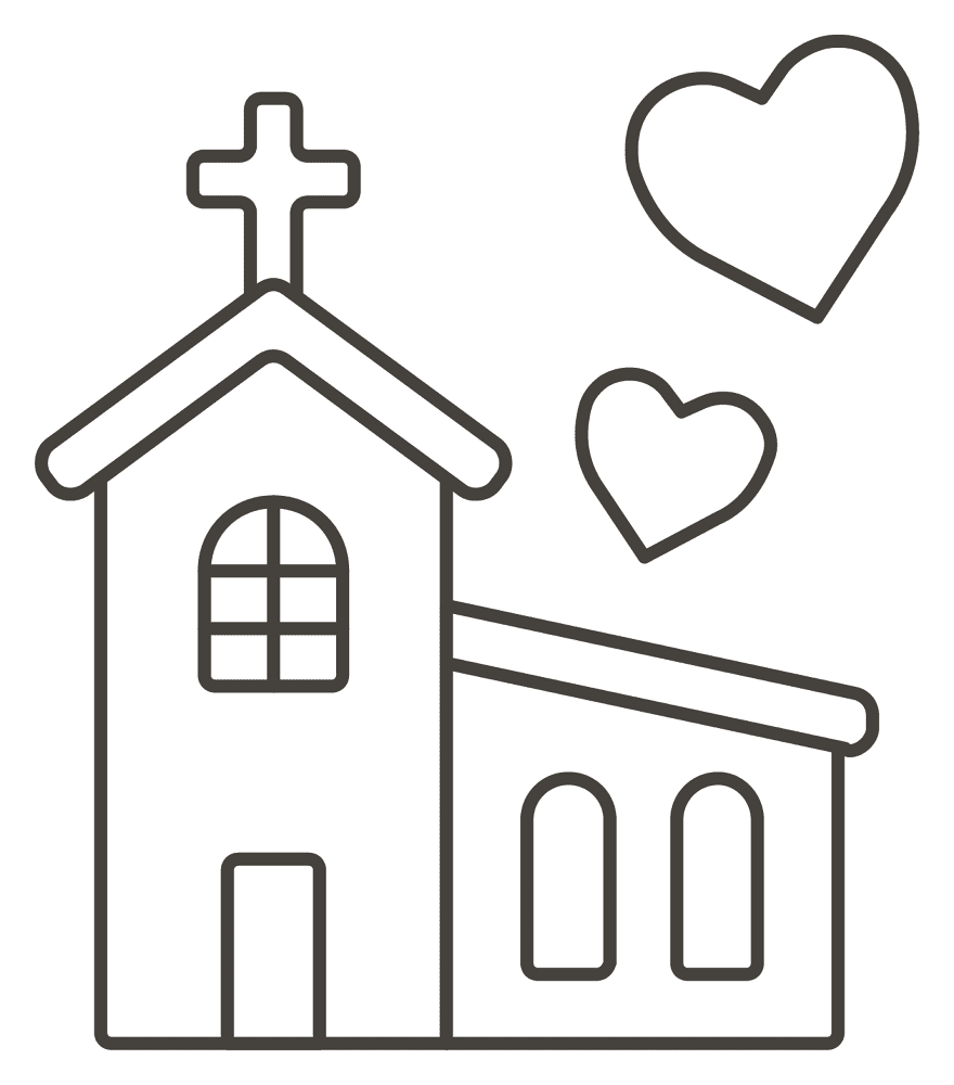 592 Wedding Coloring Page Md Coloring Page — Free Printable — free printable coloring page