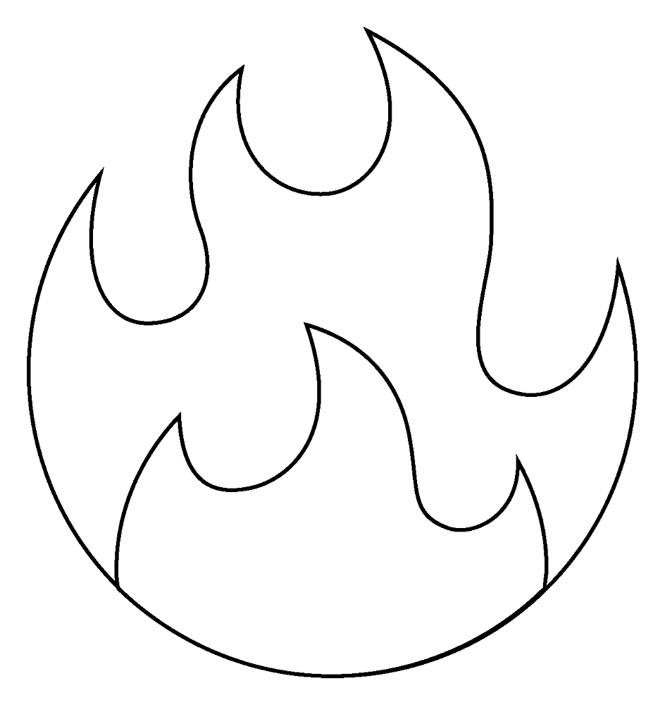1020 Fire Emoji Coloring Page Md Coloring Page — Free Printable — free printable coloring page