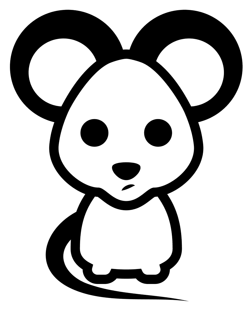 574 Mouse Emoji Coloring Page Md Coloring Page — Free Printable — free printable coloring page