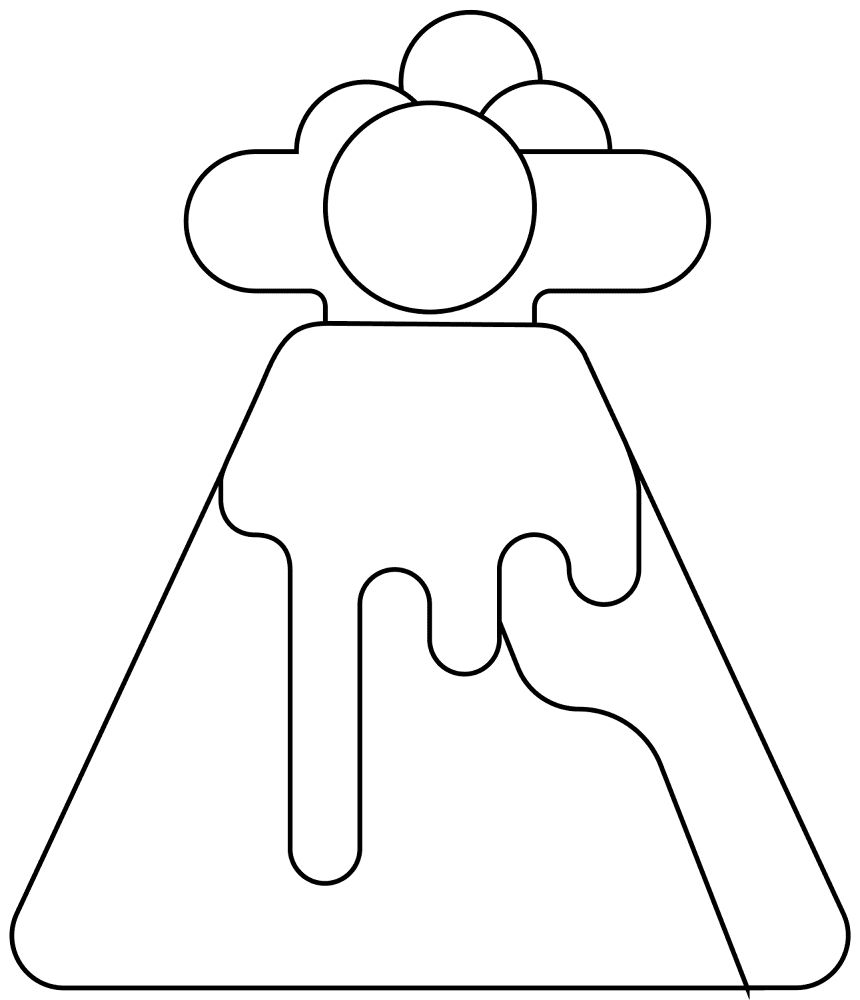 683 Volcano Emoji 1f30b Coloring Page Md Coloring Page — Free Printable — free printable coloring page