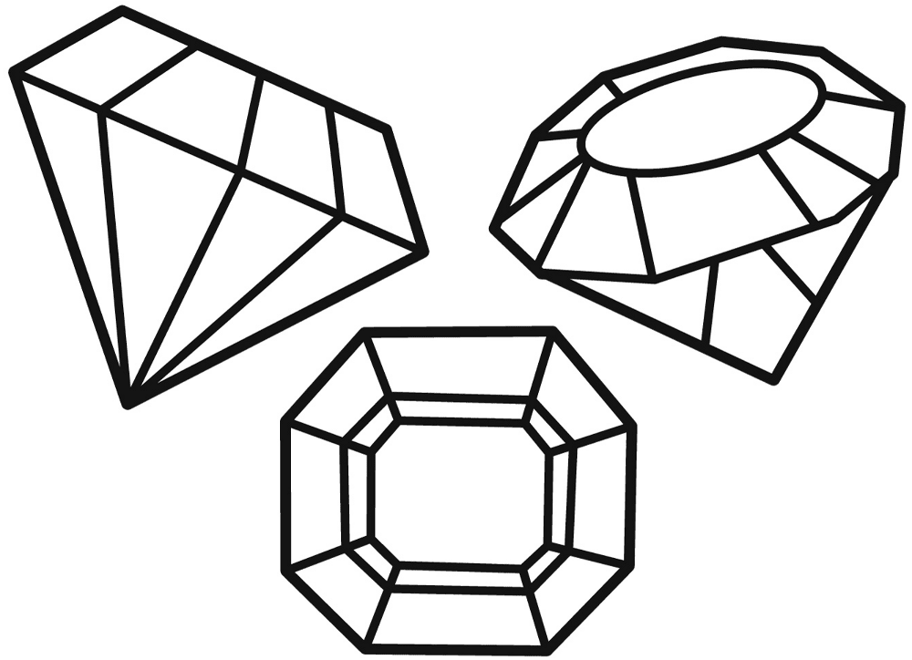 Crystal Coloring Page Md Coloring Page — Free Printable — free printable coloring page