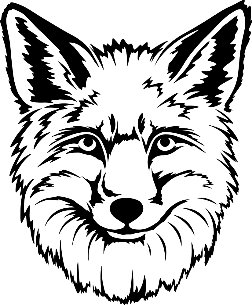 Fox Head Coloring Page Md Coloring Page — Free Printable — free printable coloring page