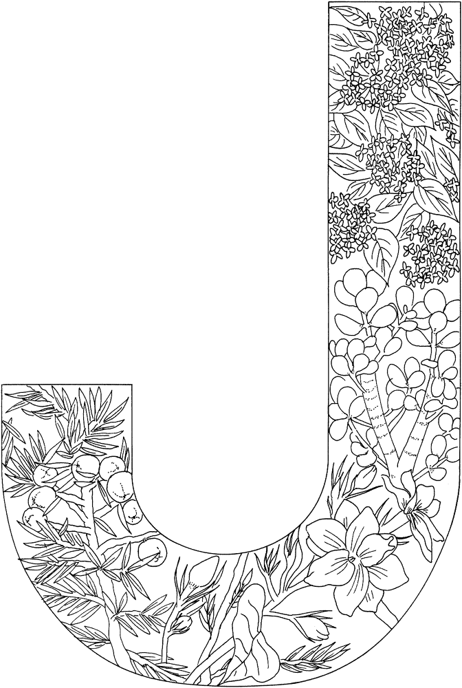 Letter J Md Coloring Page — Free Printable — free printable coloring page