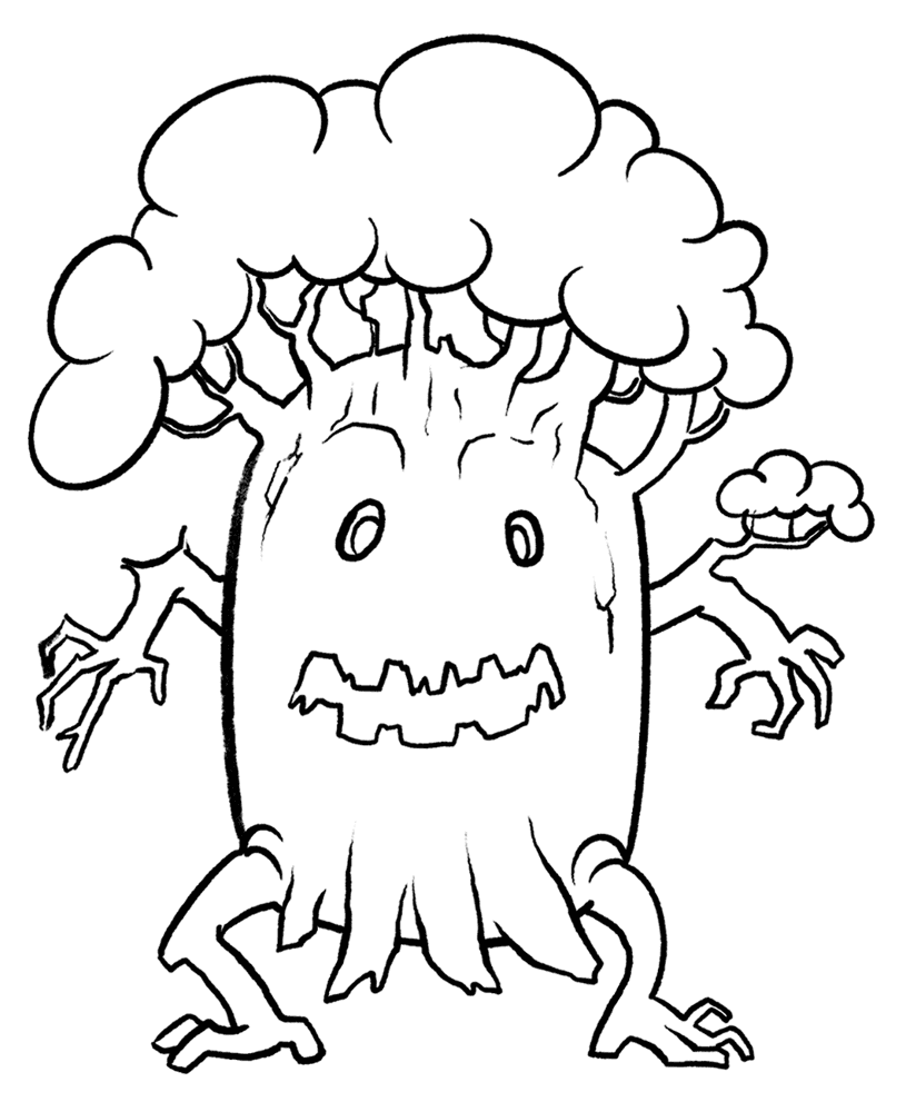 Thick Dendroid Coloring Page Md Coloring Page — Free Printable — free printable coloring page