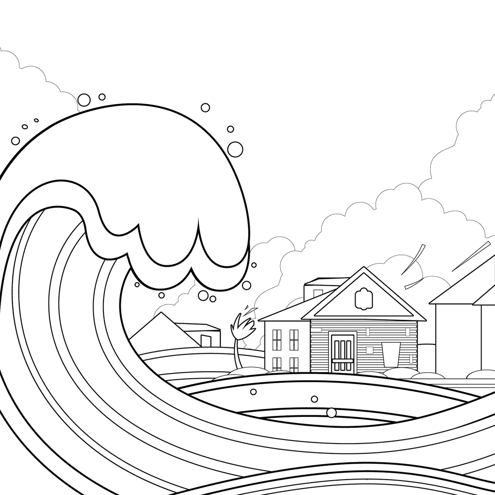 Tsunami 2 Coloring Page Md Coloring Page — Free Printable — free printable coloring page