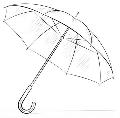 Umbrella Coloring Page Md Coloring Page — Free Printable — free printable coloring page