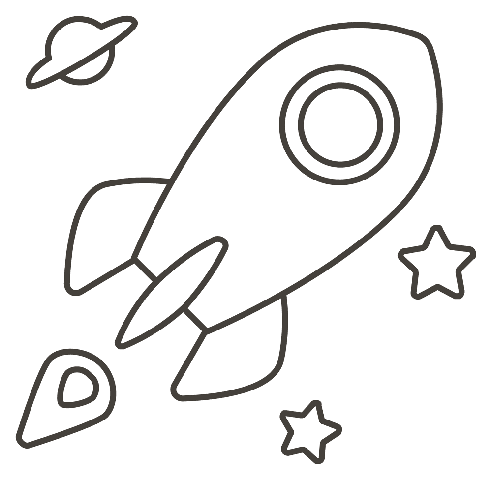 626 Rocket Coloring Page Md Coloring Page — Free Printable — free printable coloring page