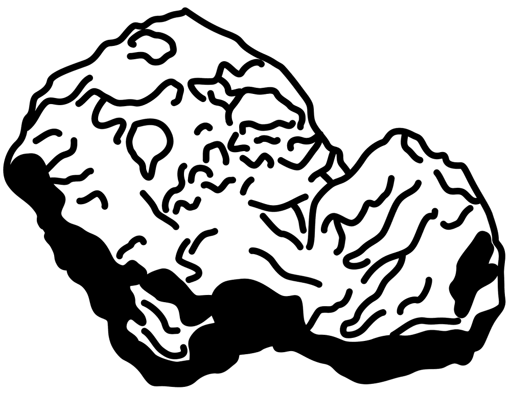 67p Churyumov Gerasimenko Comet Coloring Page Md Coloring Page — Free Printable — free printable coloring page