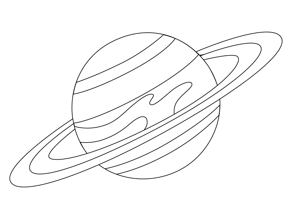 992 Ringed Planet Emoji Coloring Page Md Coloring Page — Free Printable — free printable coloring page