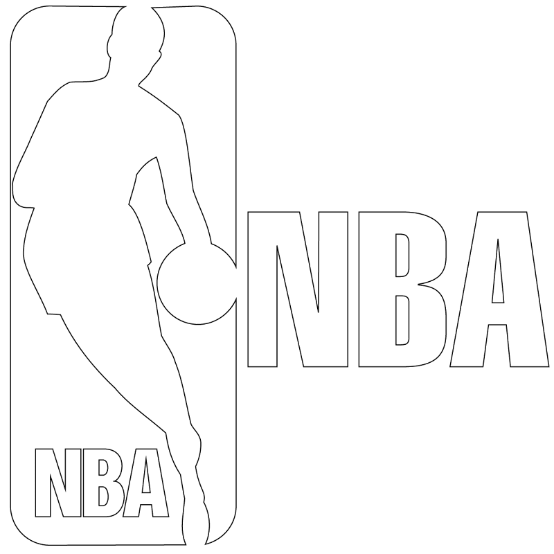 Nba Logo Coloring Page Md Coloring Page — Free Printable — free printable coloring page