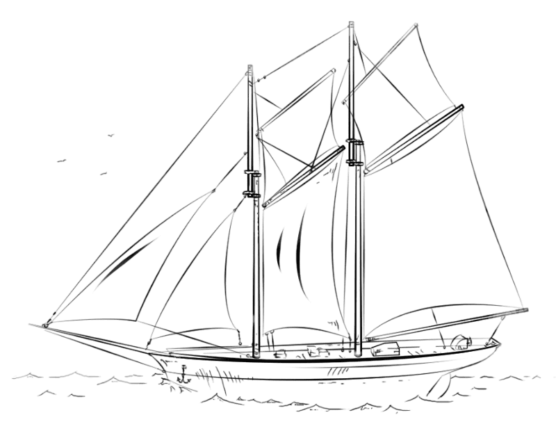 Sailing Ship Coloring Page Md Coloring Page — Free Printable — free printable coloring page