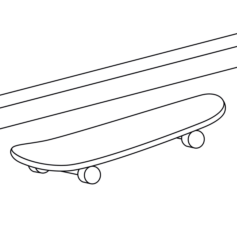 Skateboard 2 Coloring Page Md Coloring Page — Free Printable — free printable coloring page