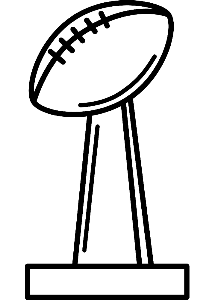 Super Bowl Coloring Page Md Coloring Page — Free Printable — free printable coloring page